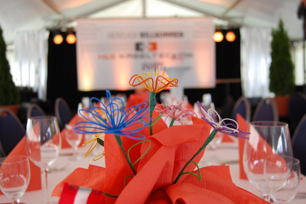 H&S Kabeltechnik 10 Years Anniversary flowers