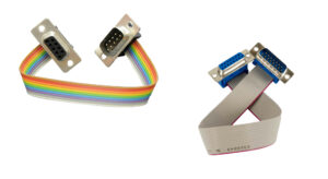 Flachbandkabel H&S Kabeltechnik bunt - grau