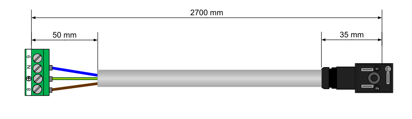 Ventilstecker 208.01-0420 Zeichnung