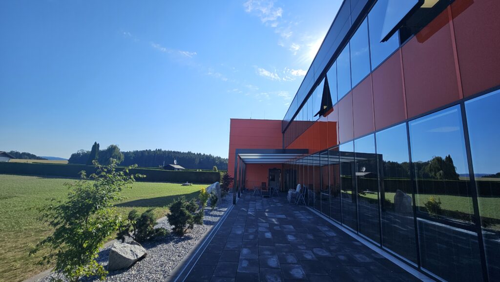 Terrasse Begrünung Blumenwiese