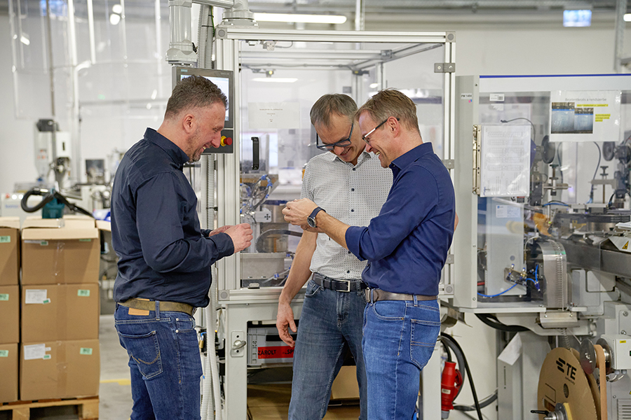 Kabelkonfektion Produktion Fertigung Christian Hochegger Markus Schroll