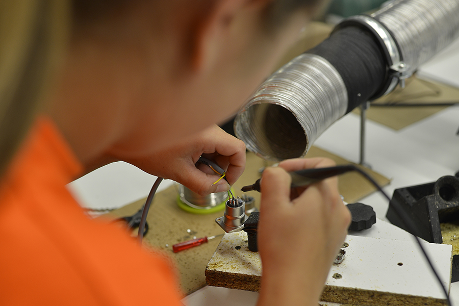 Löten Kabelkonfektion